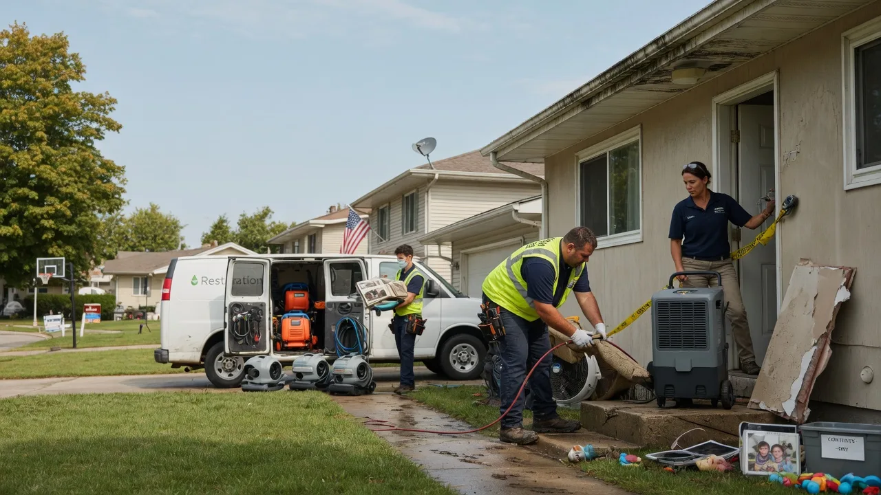 Water Damage Restoration in Brunswick, OH near me